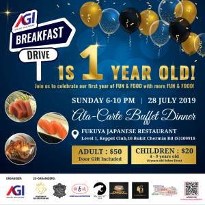 AGI Breakfast Drive 1st Anniversary