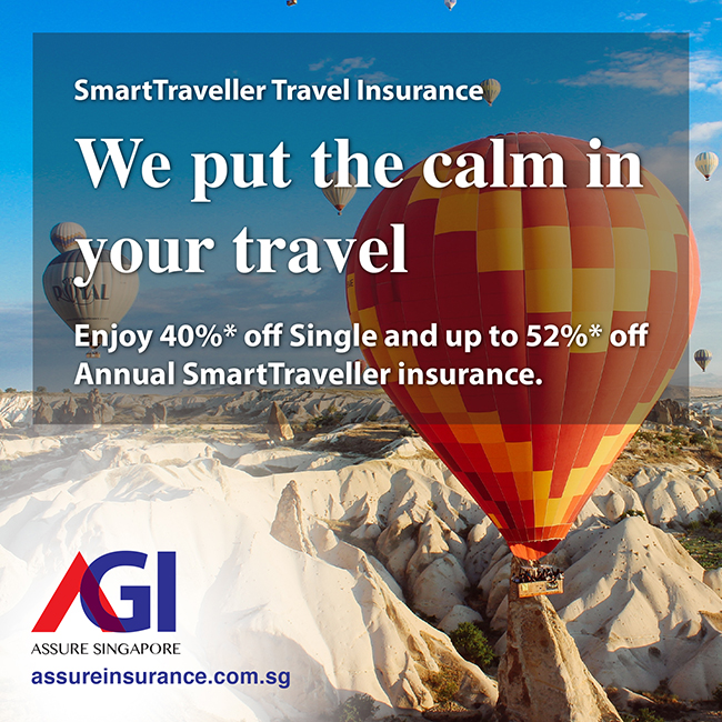 AXA Travel Insurance Promotion from now till 30 Sept 2019 - Assure